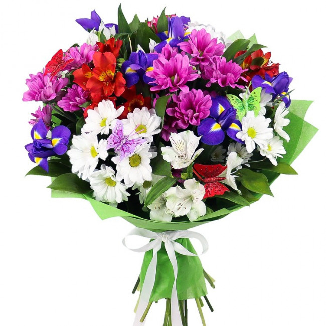 Букет цветов "Озарение" Букет цветов "Озарение"